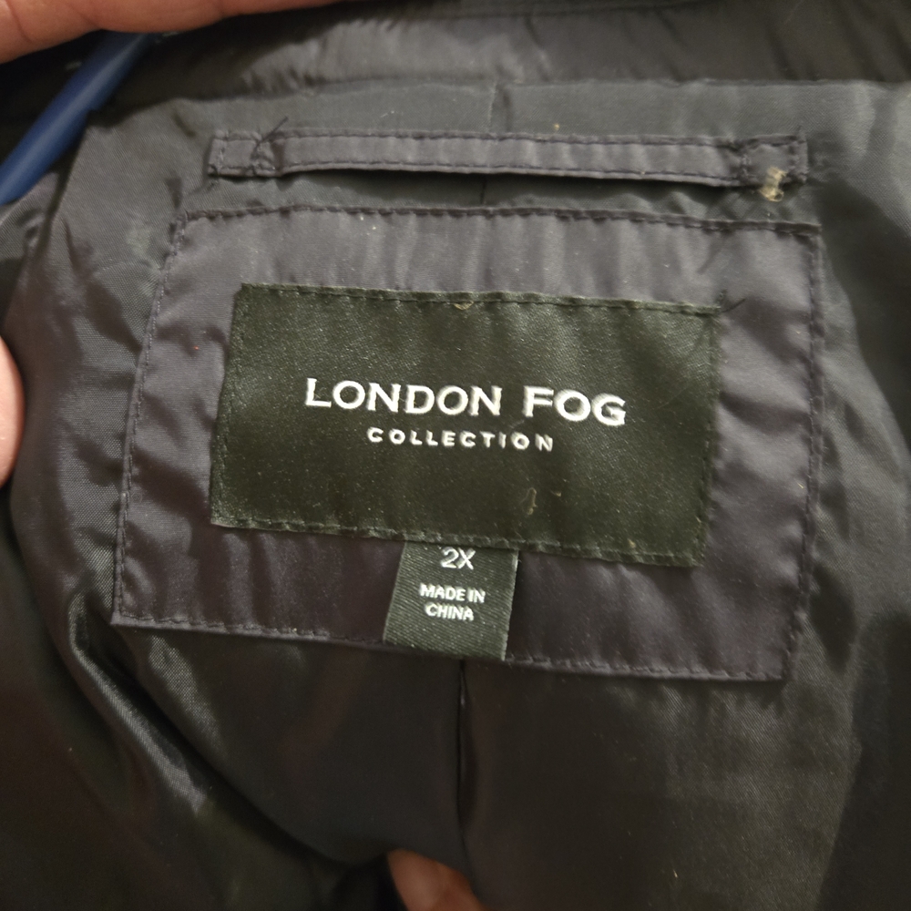 London Fog Black Puffer Jacket